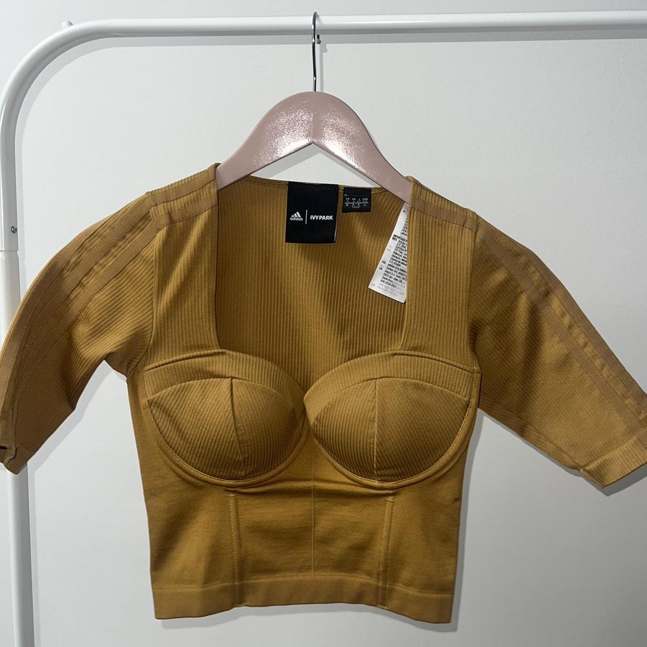 adidas Ivy Park Circular Knit Crop Top,