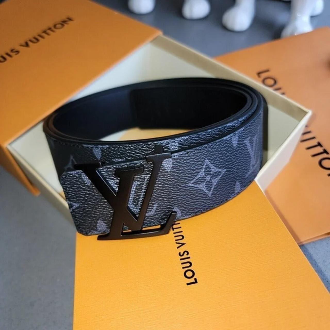 Triple black hotsell lv belt