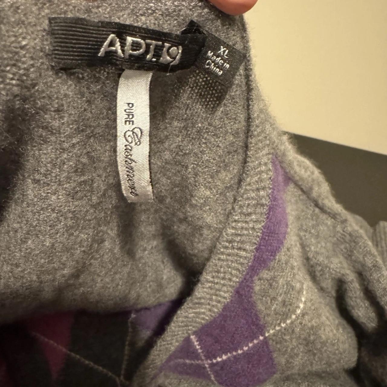 Apt. 9 Women's Cardigan - Grey/Multi - XL – APT 9… - image 5