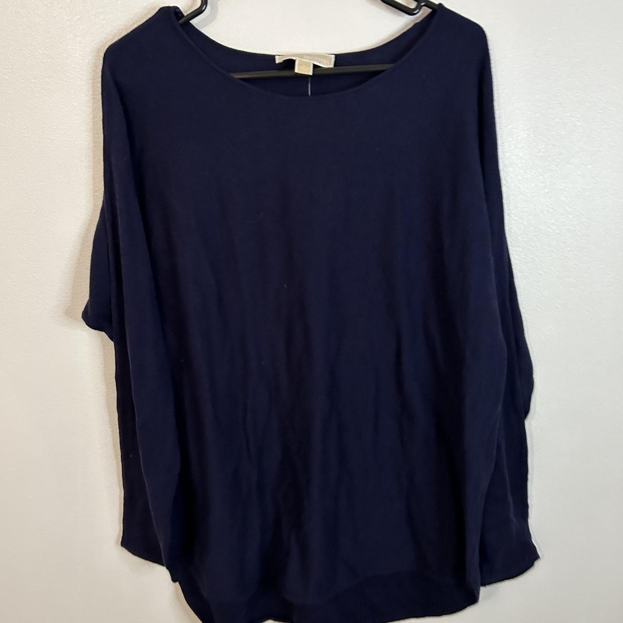 Michael kors deals sweaters blue