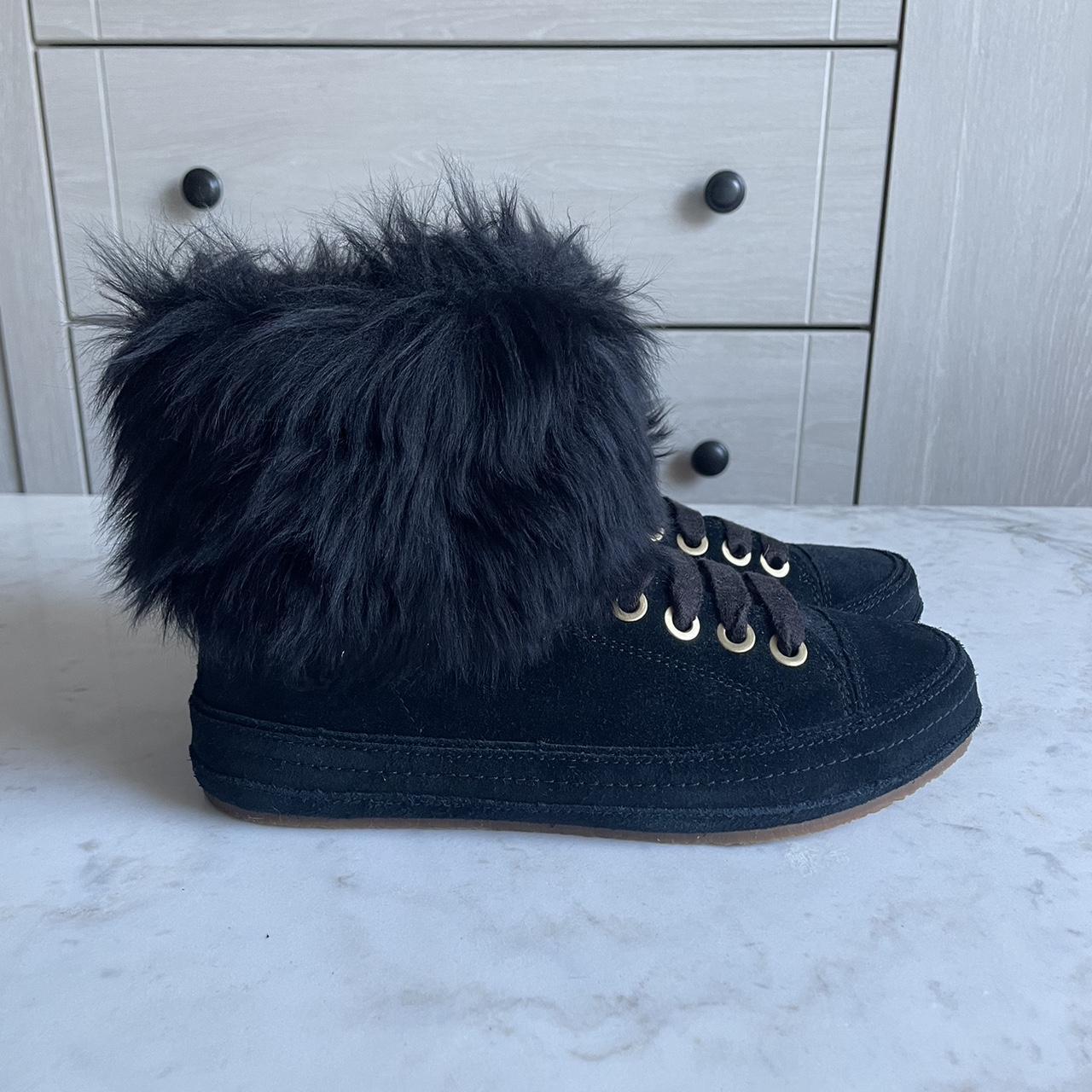 Ugg antoine clearance fur cuff sneaker