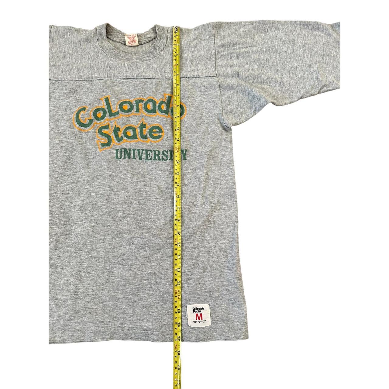 Vintage 80s Colorado State CSU Rams 3/4 Sleeve - Depop