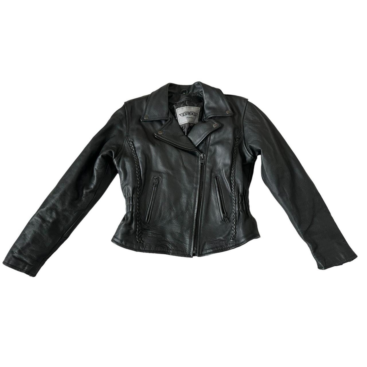 Unik leather jacket on sale womens