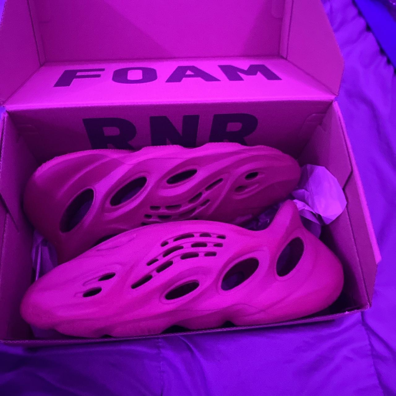 Yeezy foam runner clay red Depop