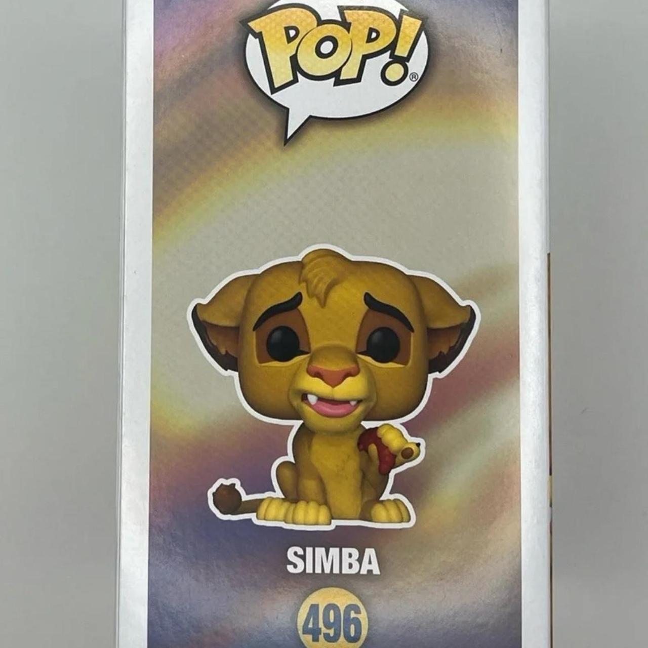 Funko Pop Disney 496 - Simba Flocked EXCLUSIVE Funko HQ
