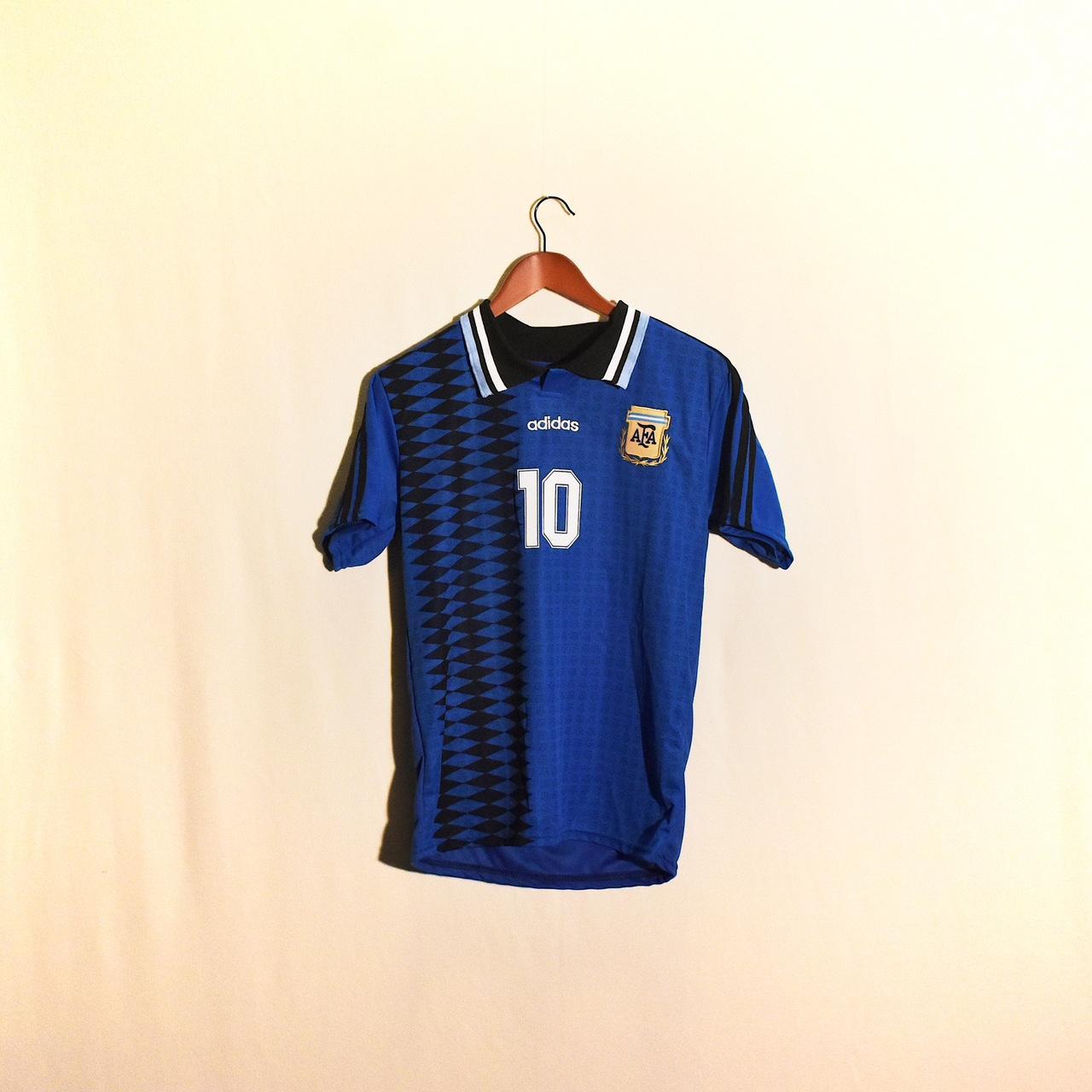 1994 ARGENTINA MARADONA AWAY JERSEY - Depop