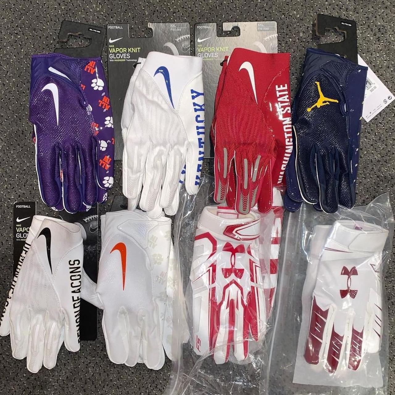 NCAA Football Gloves (Price range 40-80) Willing to... - Depop