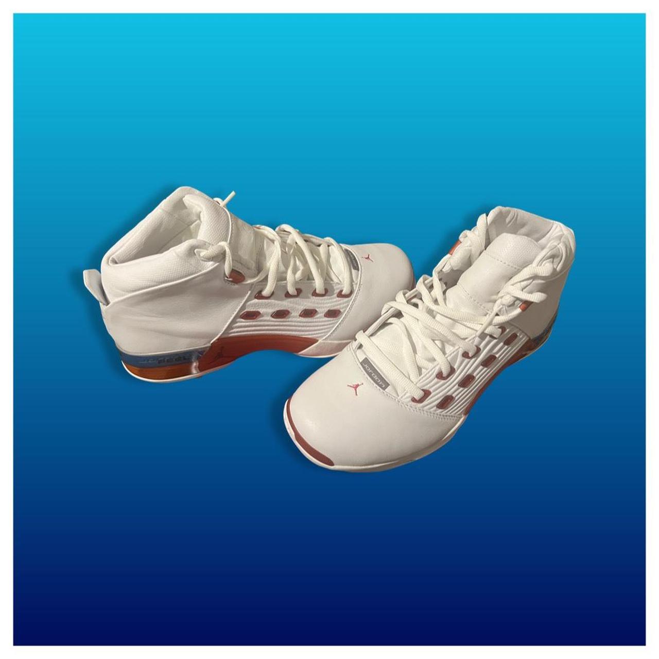 Release Date Air Jordan 17 White Red Brand New In Collectors Red