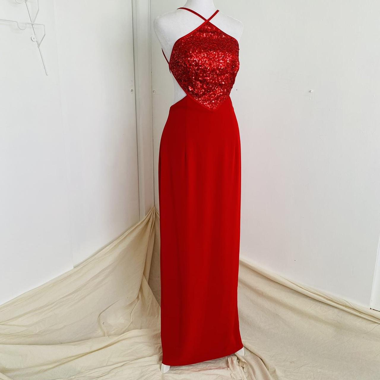 Cache Prom Dress Open Back