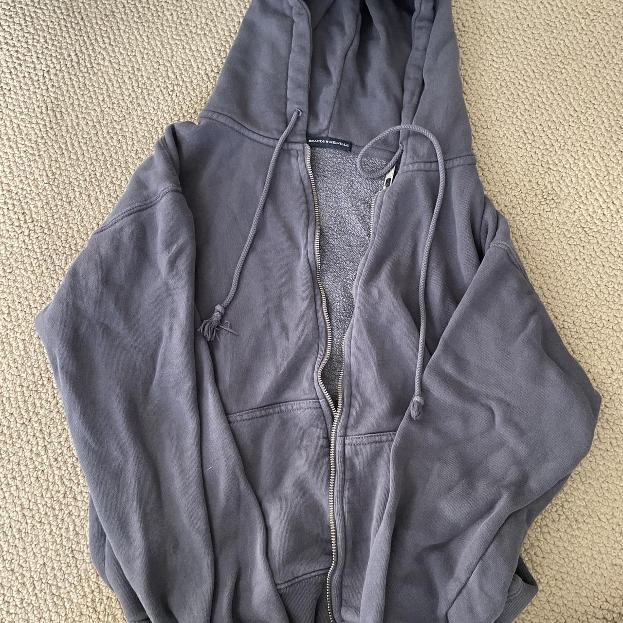 Brandy Melville Zip up Depop