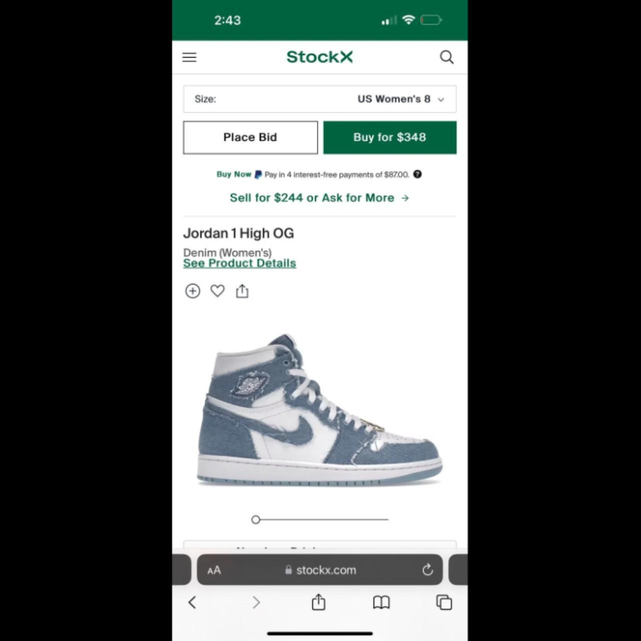 Total Snobbery After Owning These Blue And White Jordans