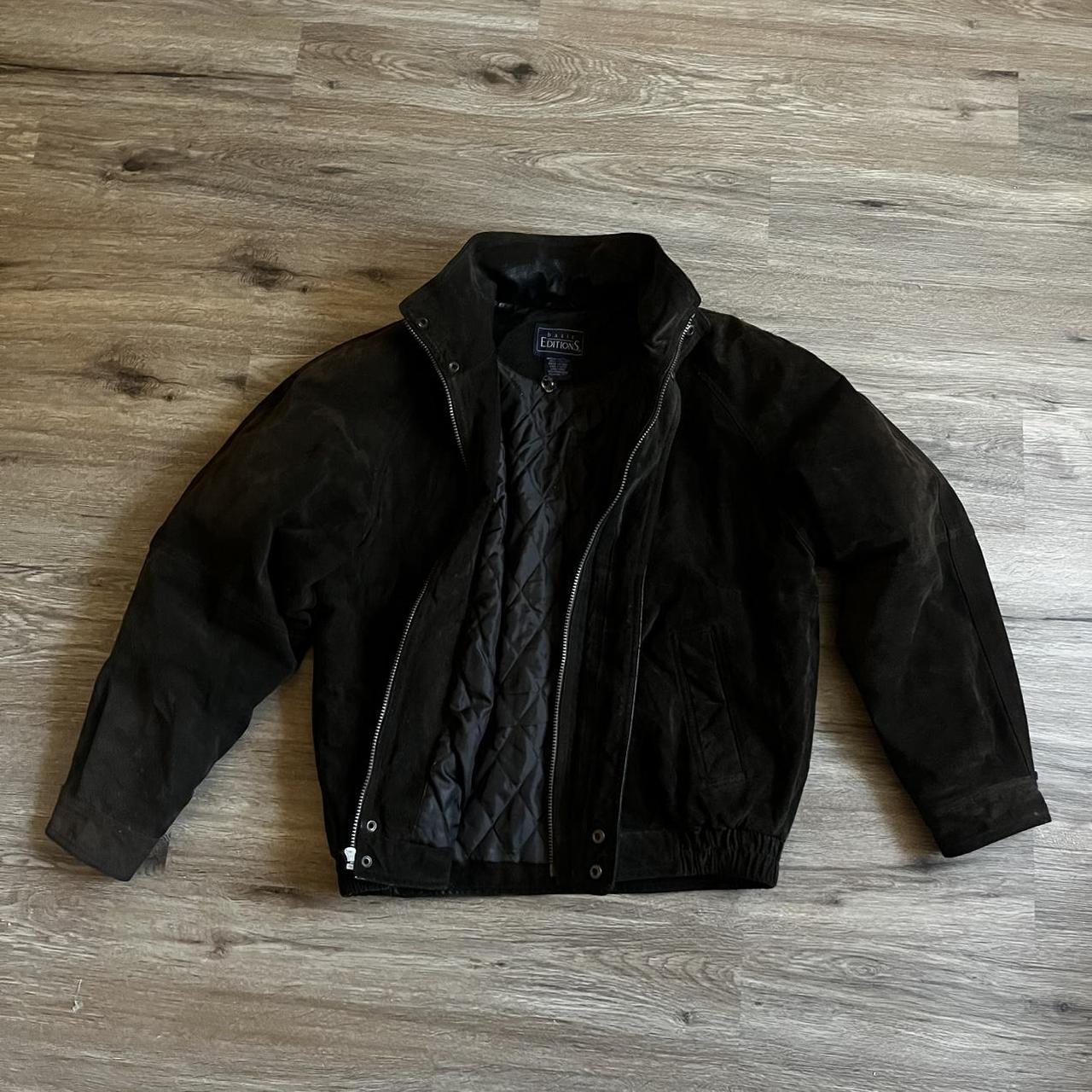 Basic Editions Women's Leather Jacket - Brown - M… - image 3