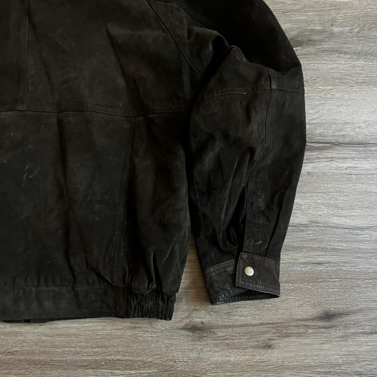 Basic Editions Women's Leather Jacket - Brown - M… - image 6