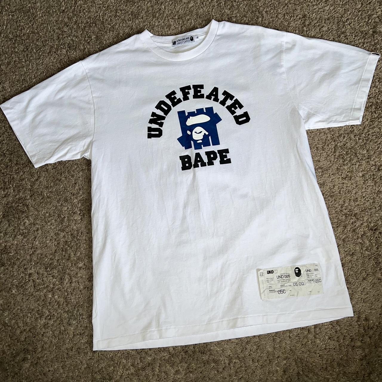 販売購入 BAPE x UNDFTD COLLEGE TEE Black XXL - トップス