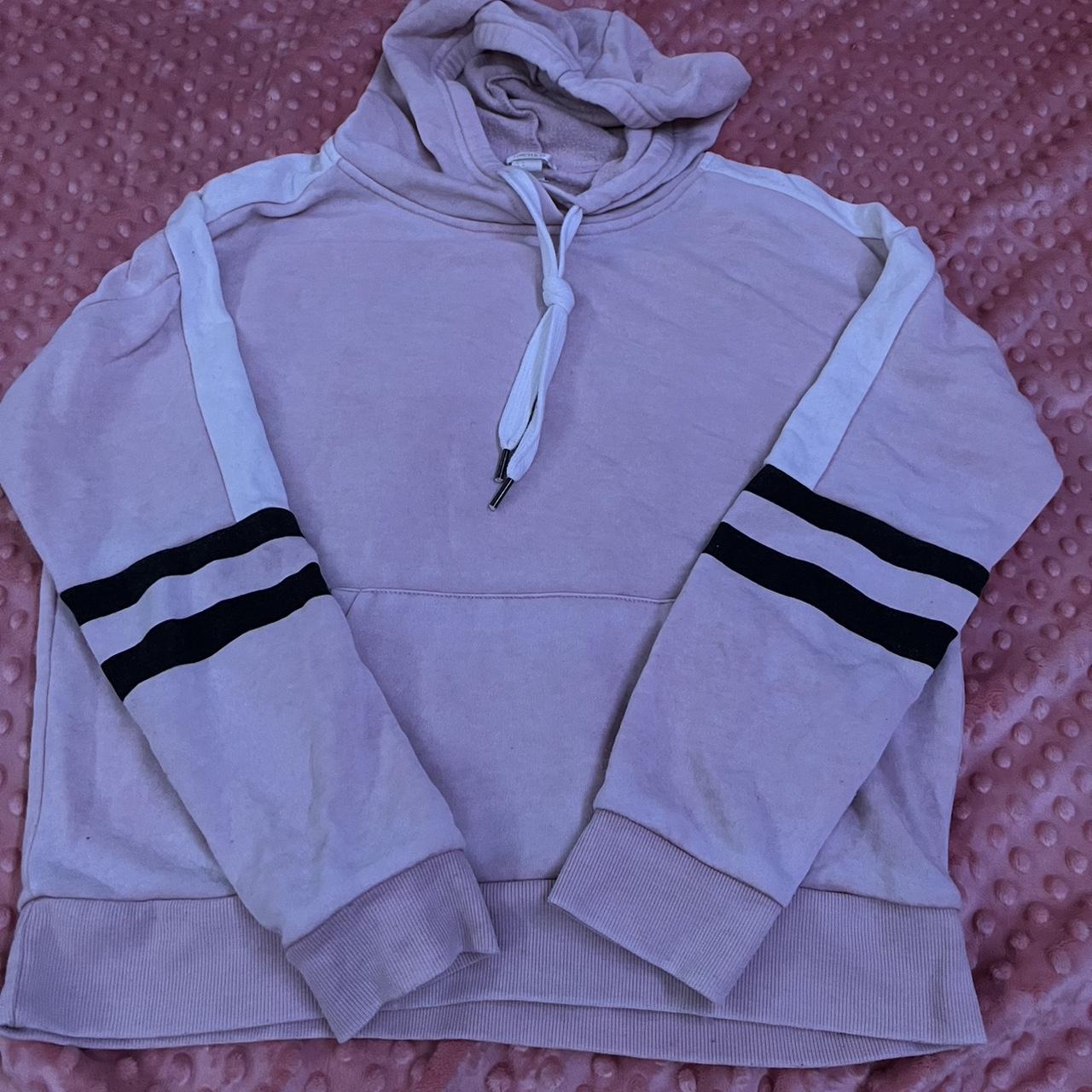 forever 21 pink hoodie size L - Depop