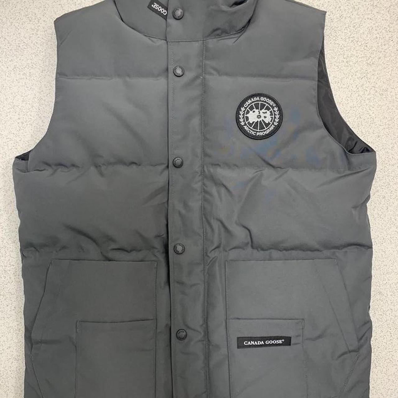 Grey Canada Goose Gilet Rare Grey Canada Goose... - Depop