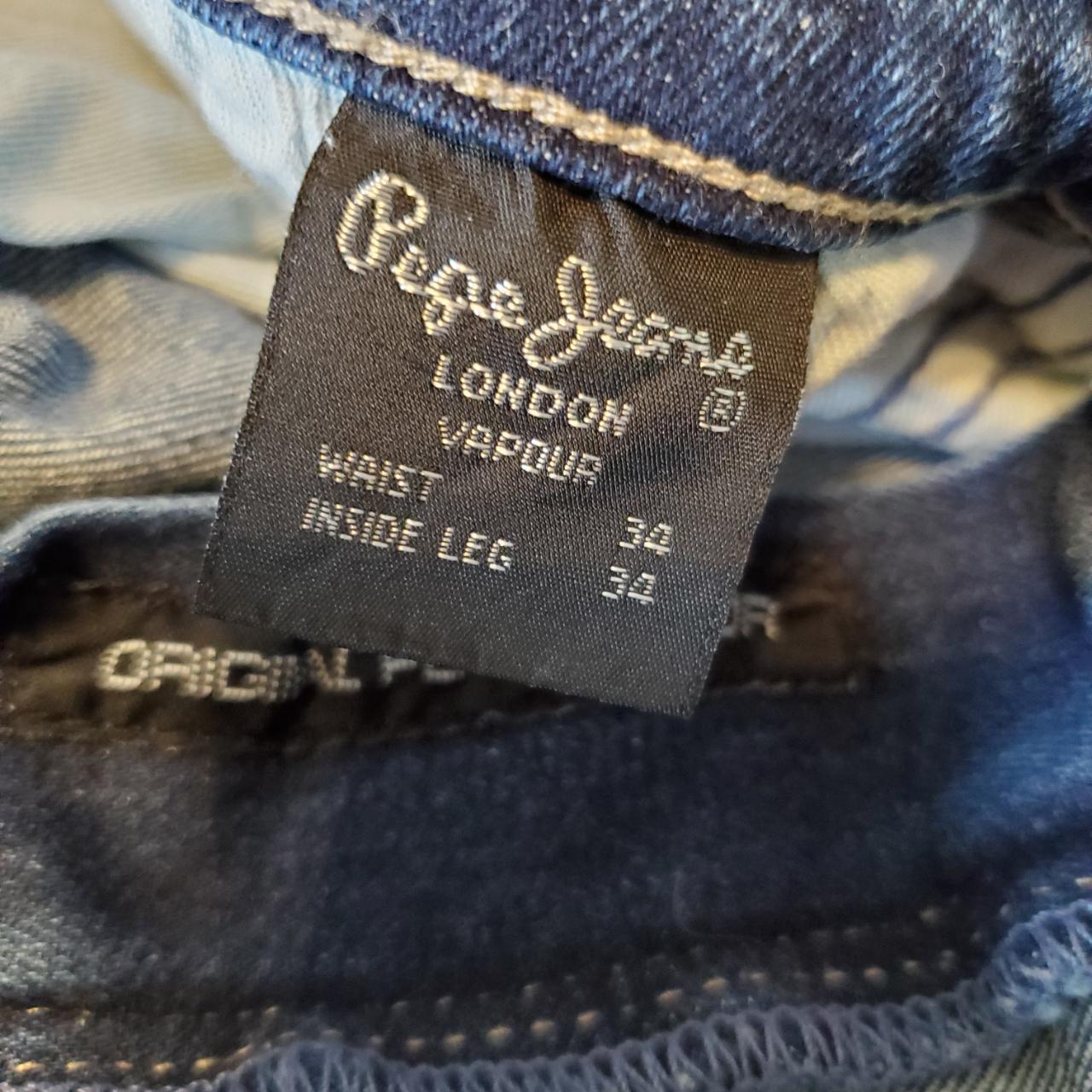 Pepe Jeans Men's Jeans Size 34 Like New Condition - Depop