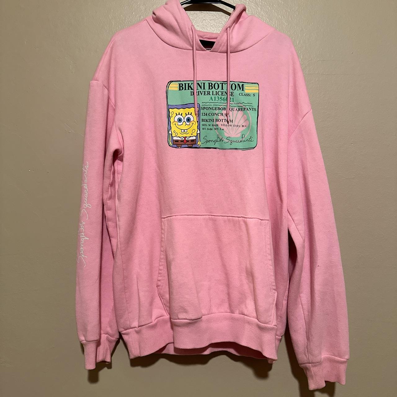 Pink discount patrick hoodie