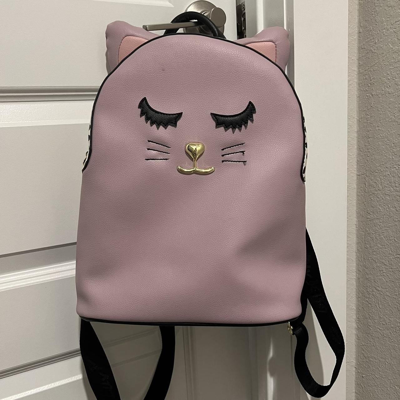 Luv Betsey Backpack w Cat Face 3D Ears willing to