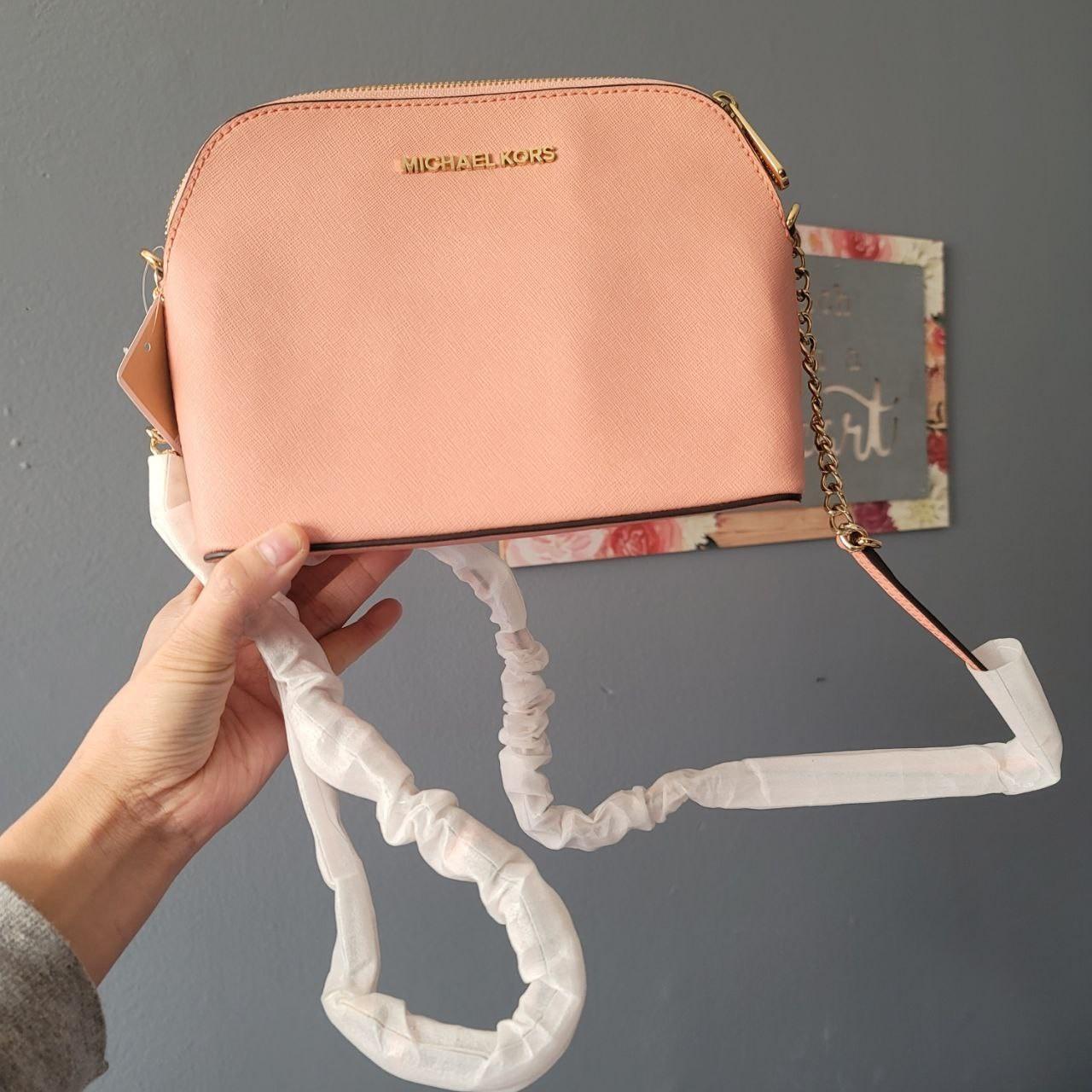 Michael kors pastel pink on sale bag