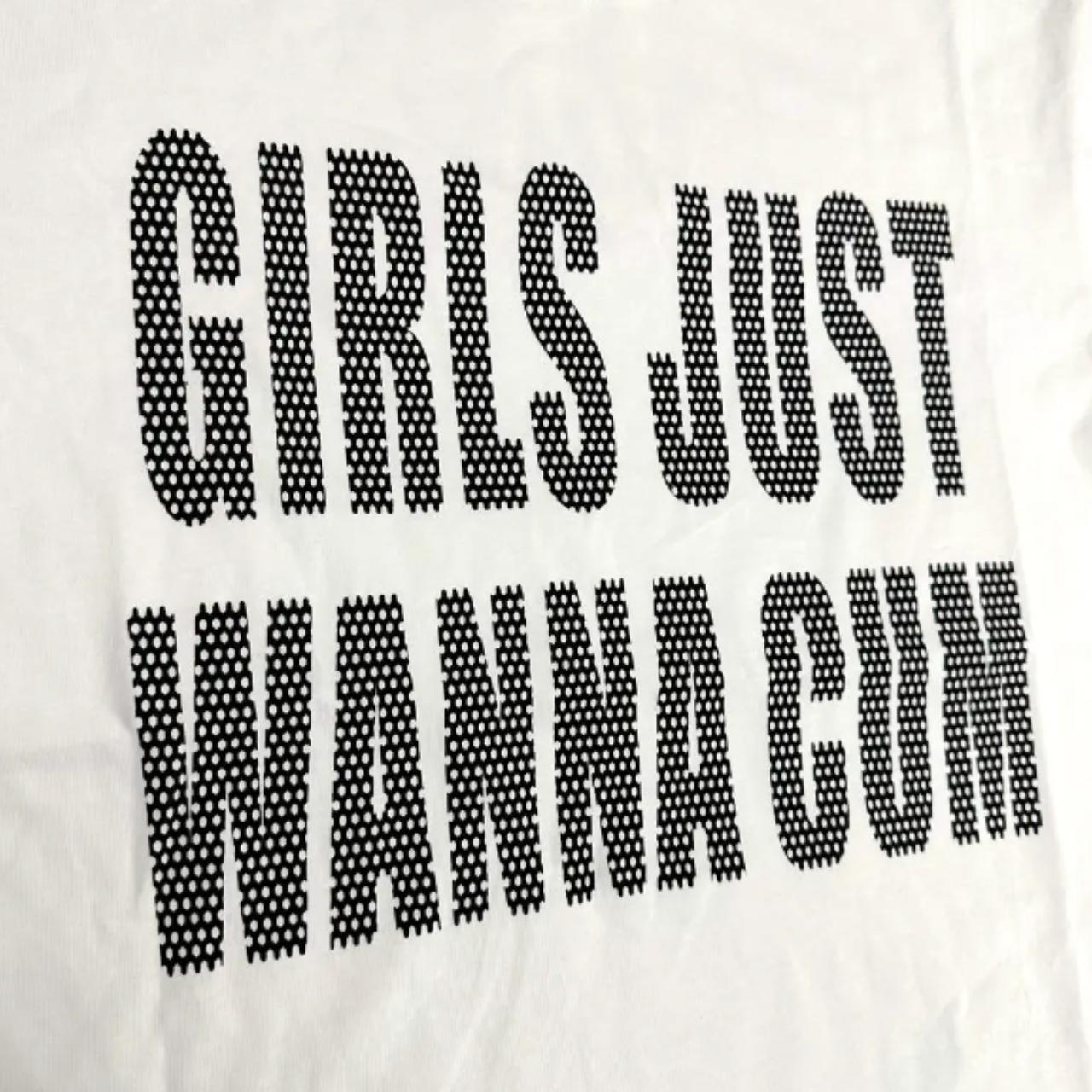 GIRLS JUST WANNA CUM Ken Carson tee - Depop