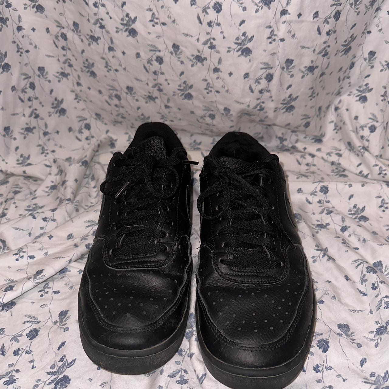 Black Air Force 1 Size 10 - Depop