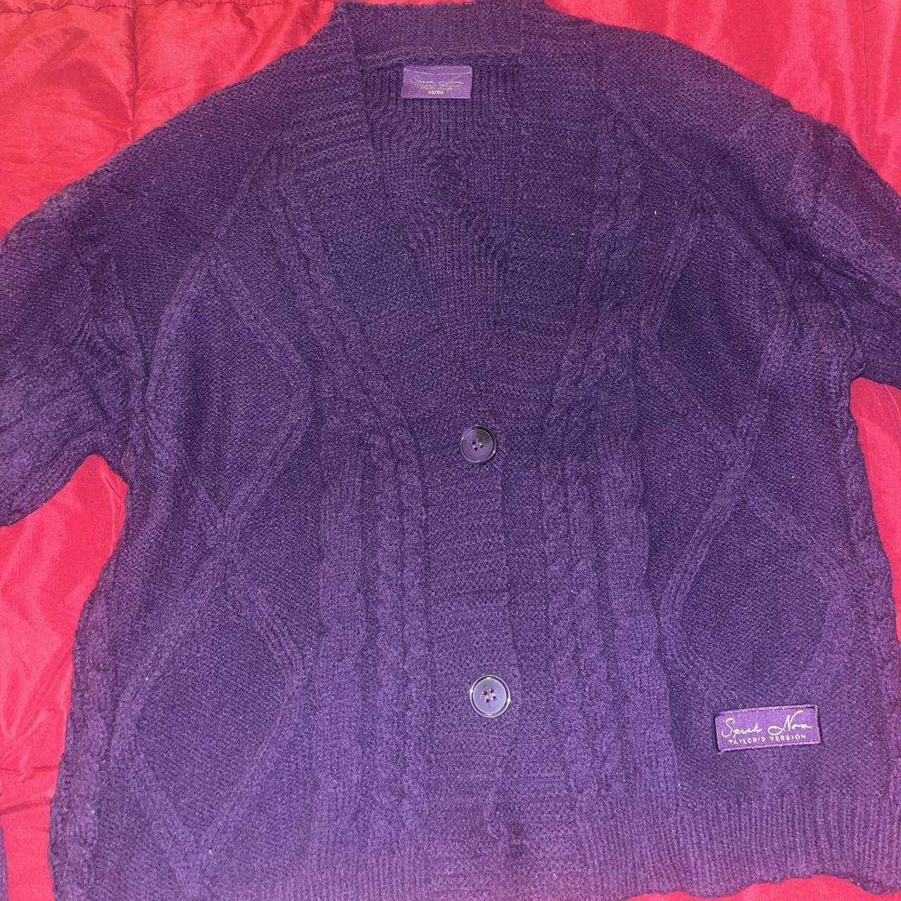 taylor swift speak now cardigan size xs/sm, never... Depop