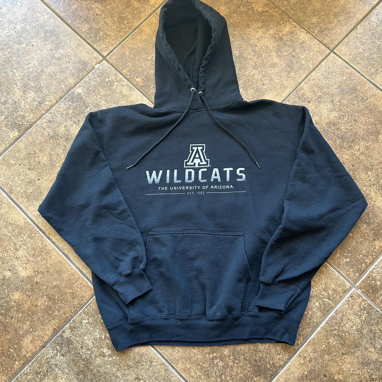 Black Vintage University of Arizona Hoodie Size... - Depop