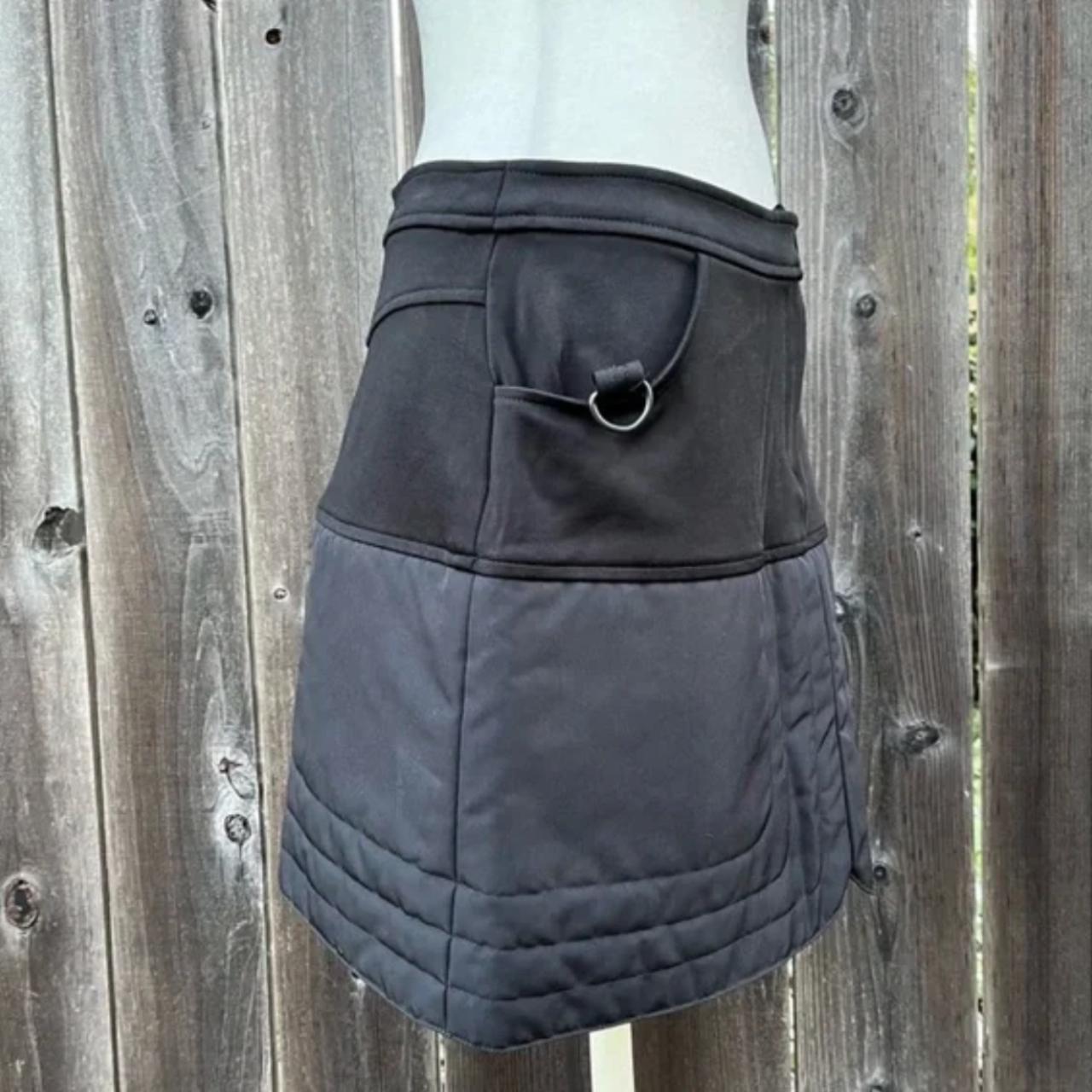 Anna Sui Women's Grey and Black Skirt (2)