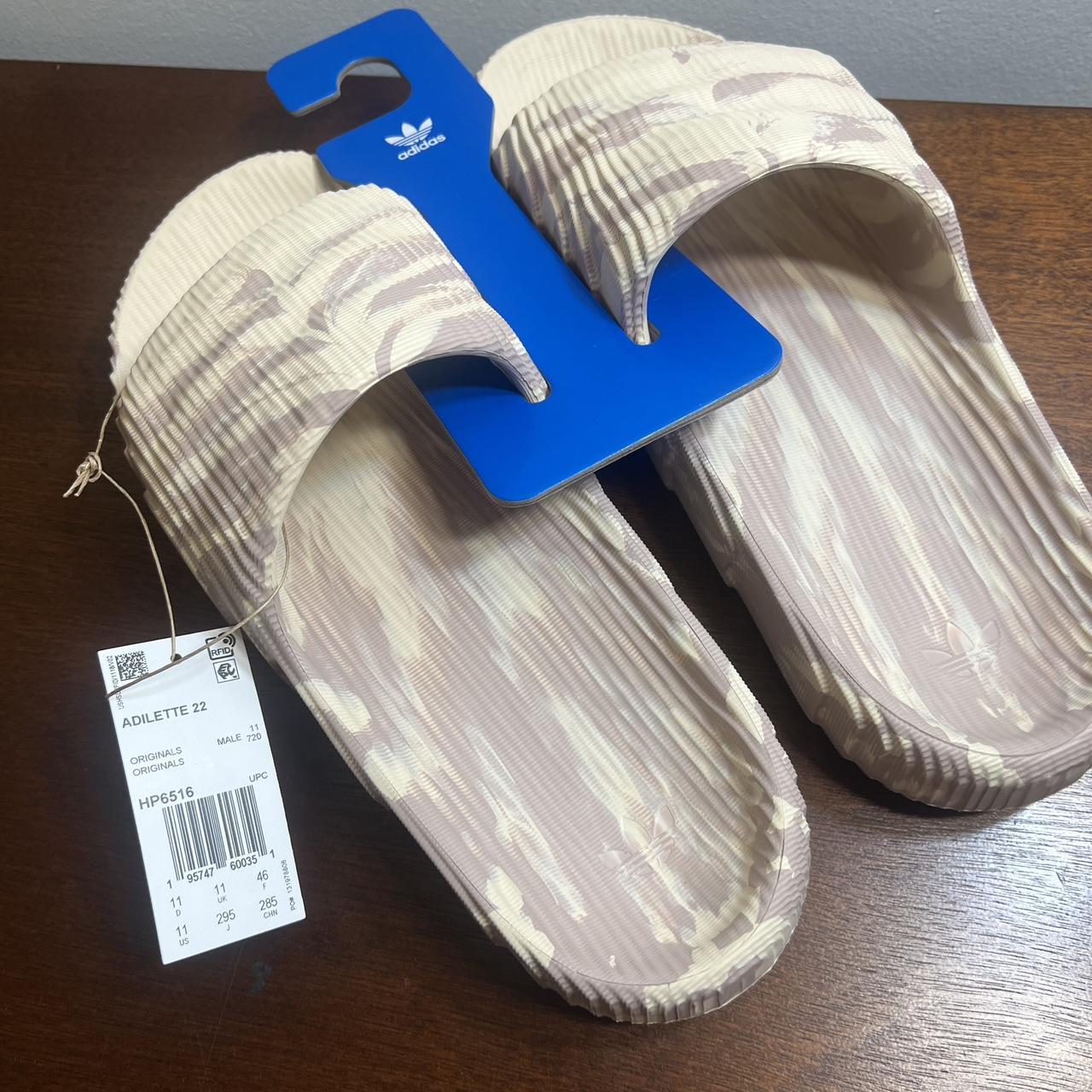 Adidas 2024 slides tan