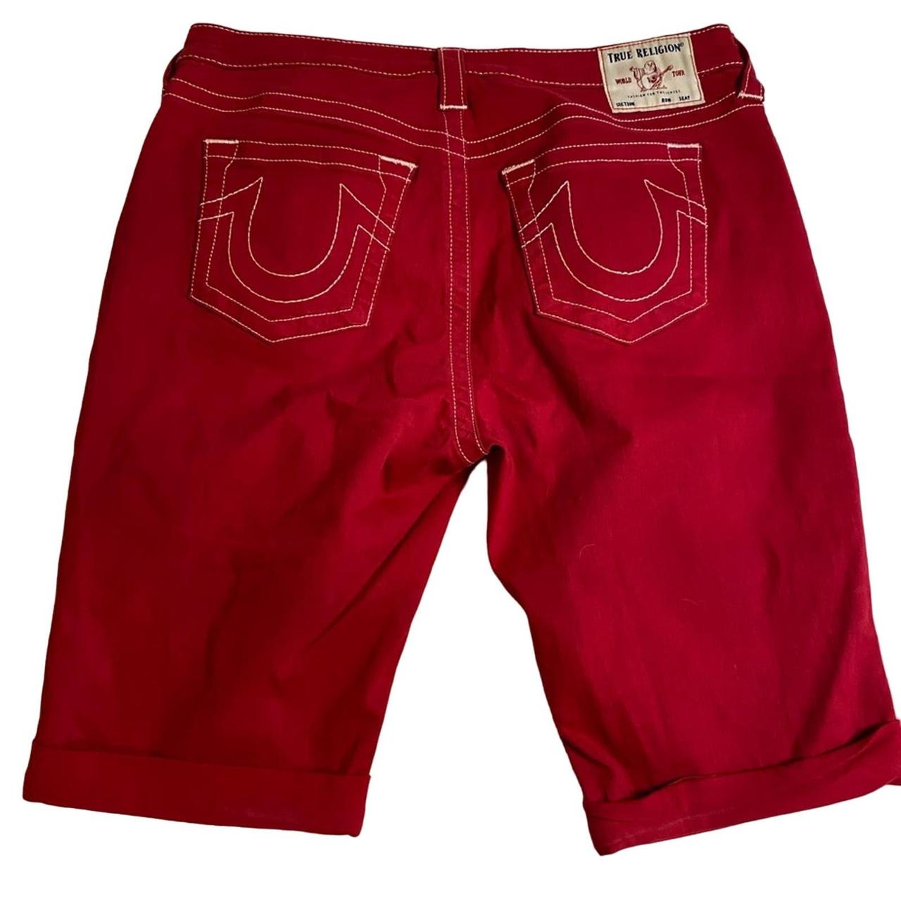 True religion knee length hot sale shorts