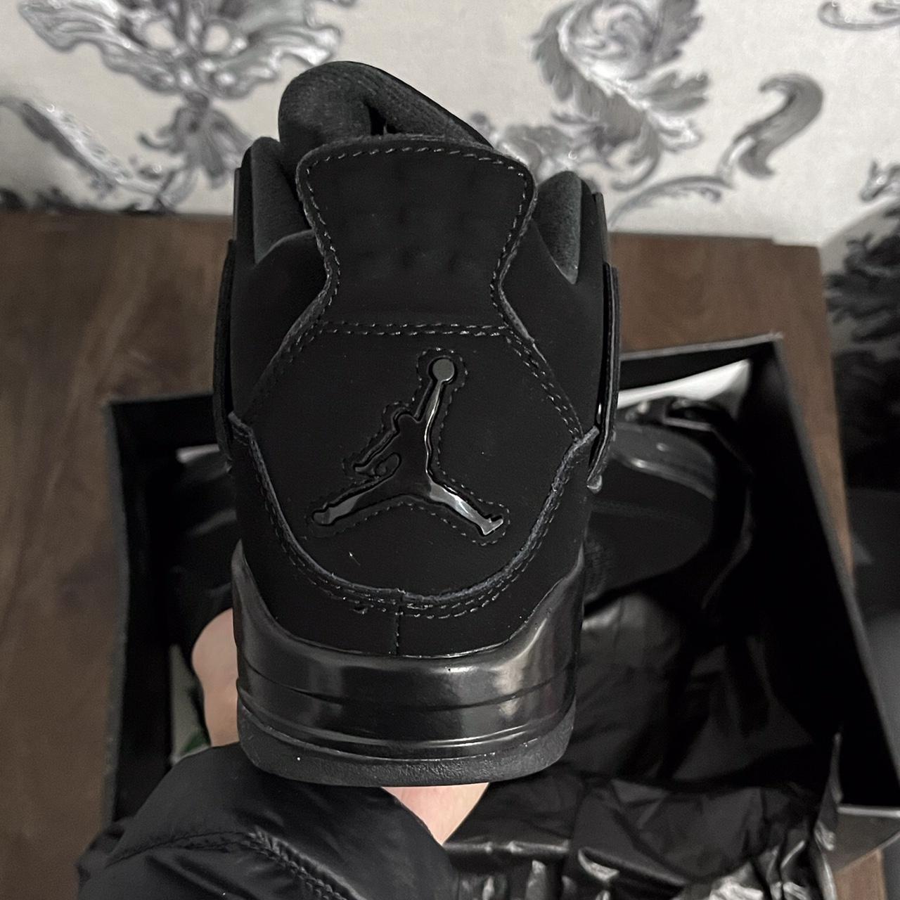 ua jordan 4 black cat