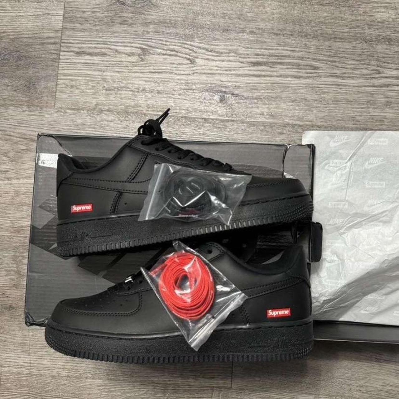 supreme af1 black
