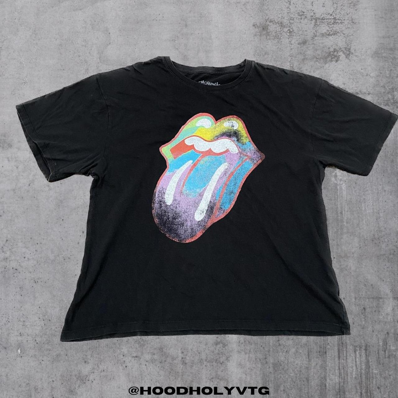 Modern The Rolling Stones T shirt •Tagged L/XL... - Depop