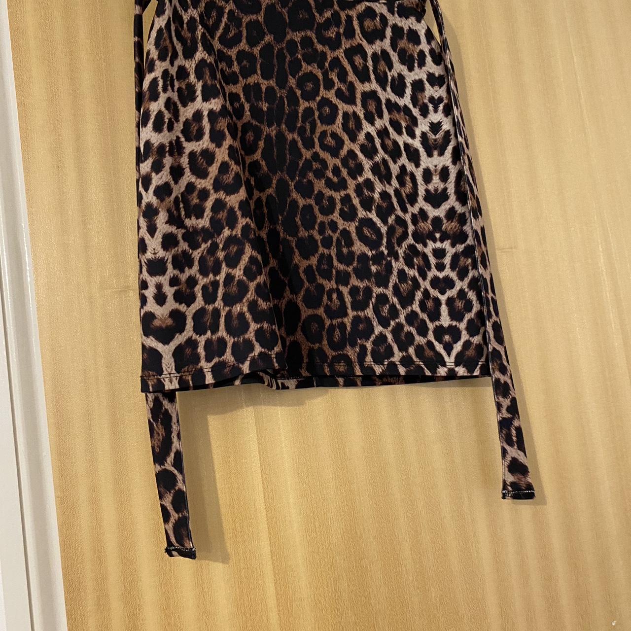 Lipsy leopard hotsell print skirt