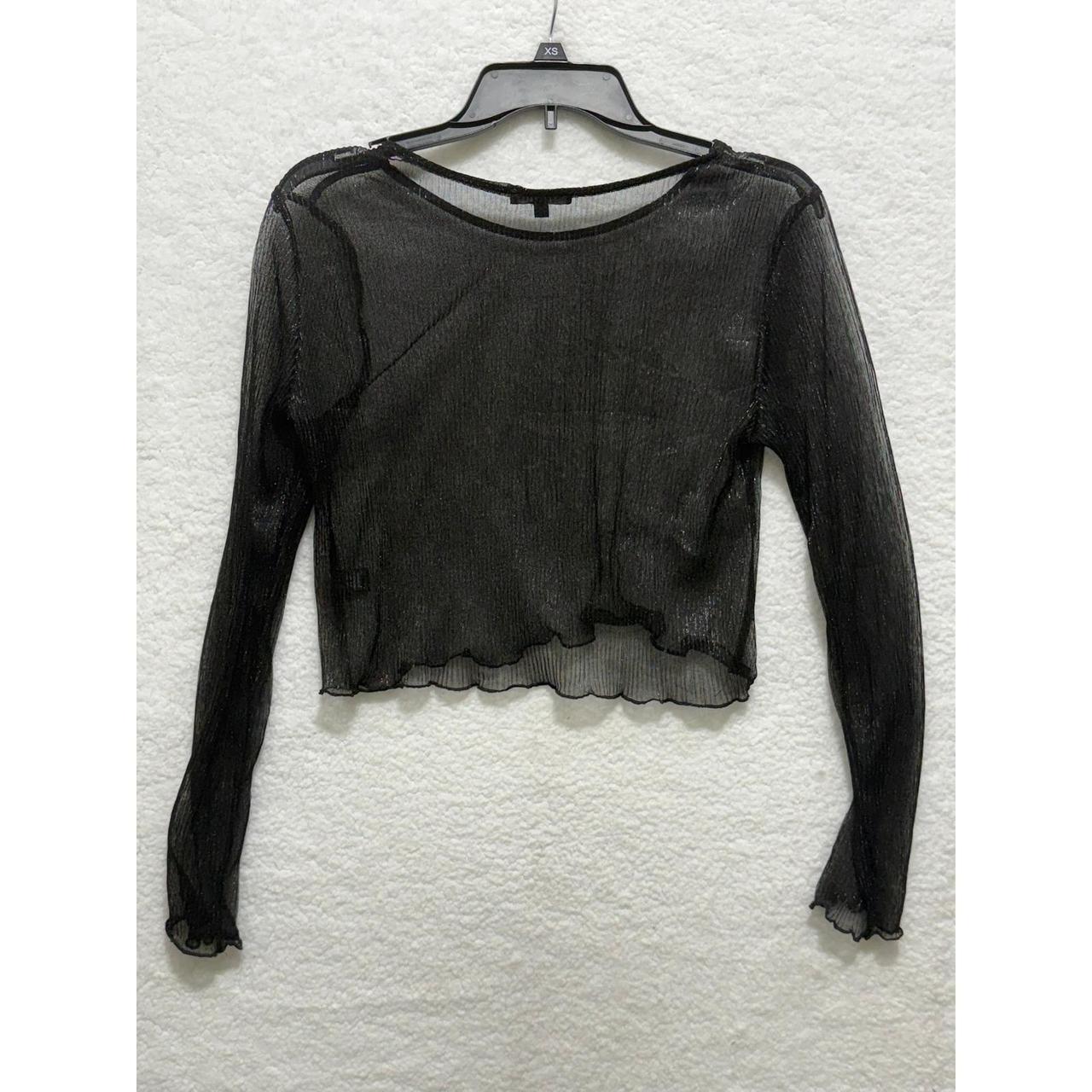 Source Unknown Women's Crop top - Black - S – Bla… - image 1