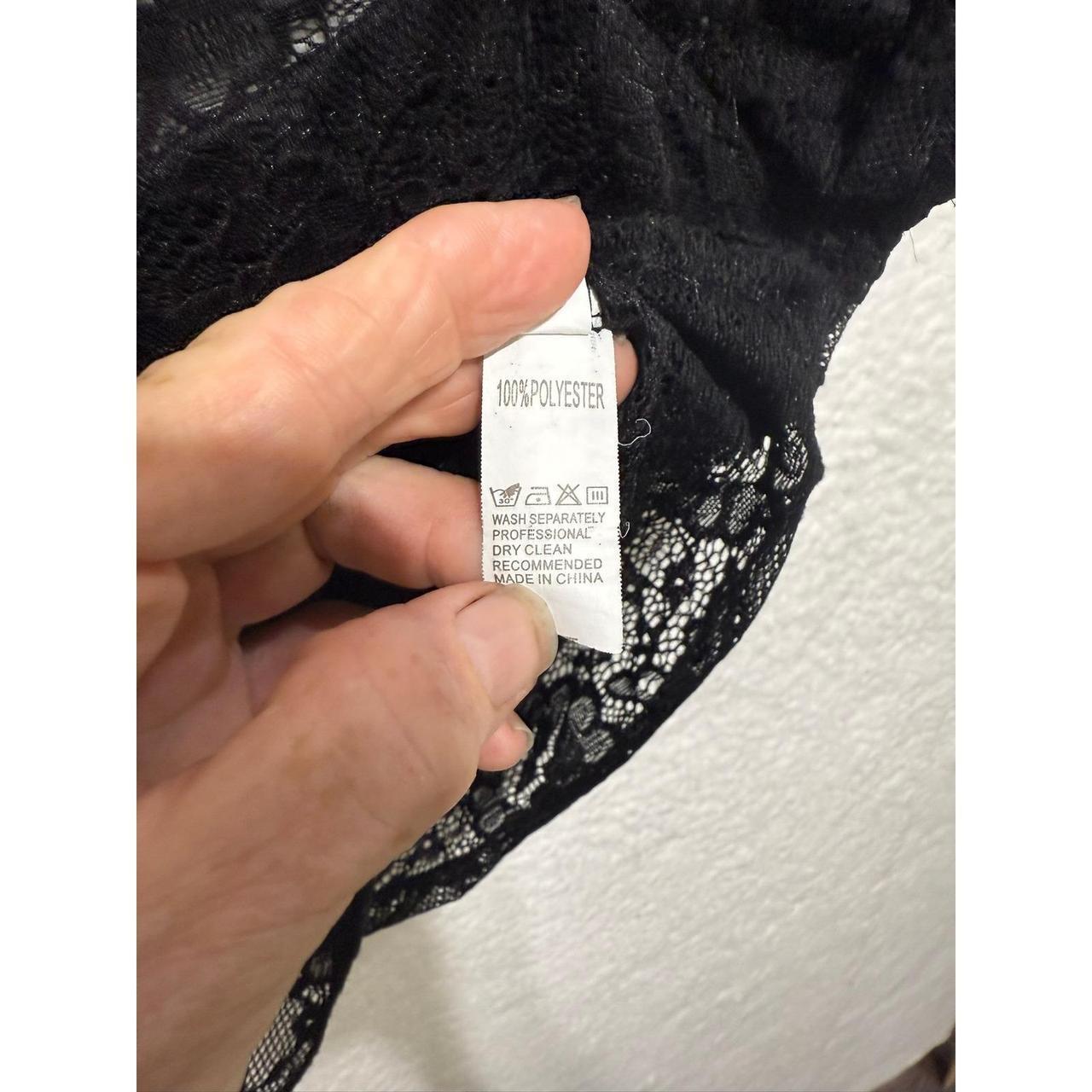 Source Unknown Women's Crop top - Black - S – Bla… - image 5