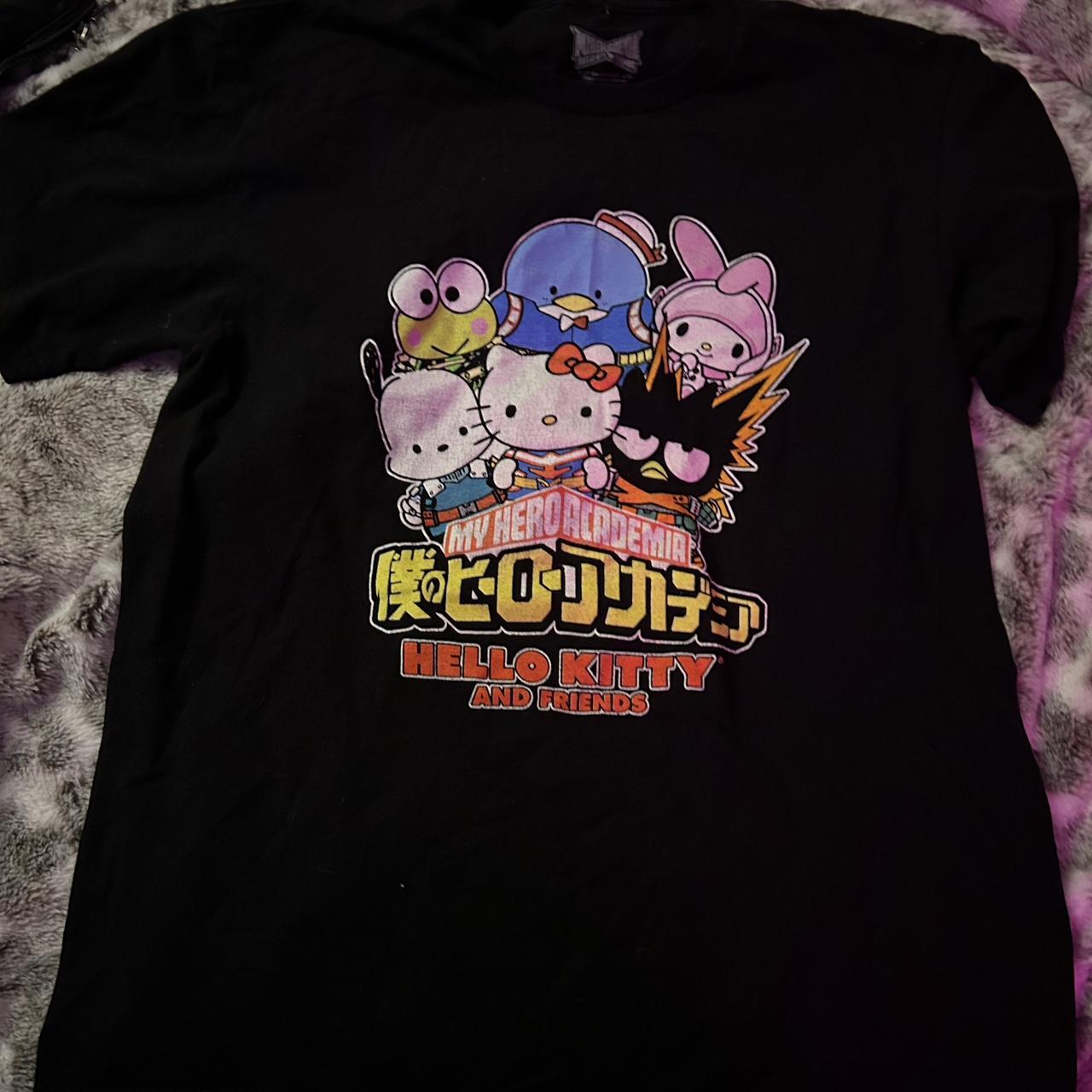 Hello kitty my hero academia shirt - Depop