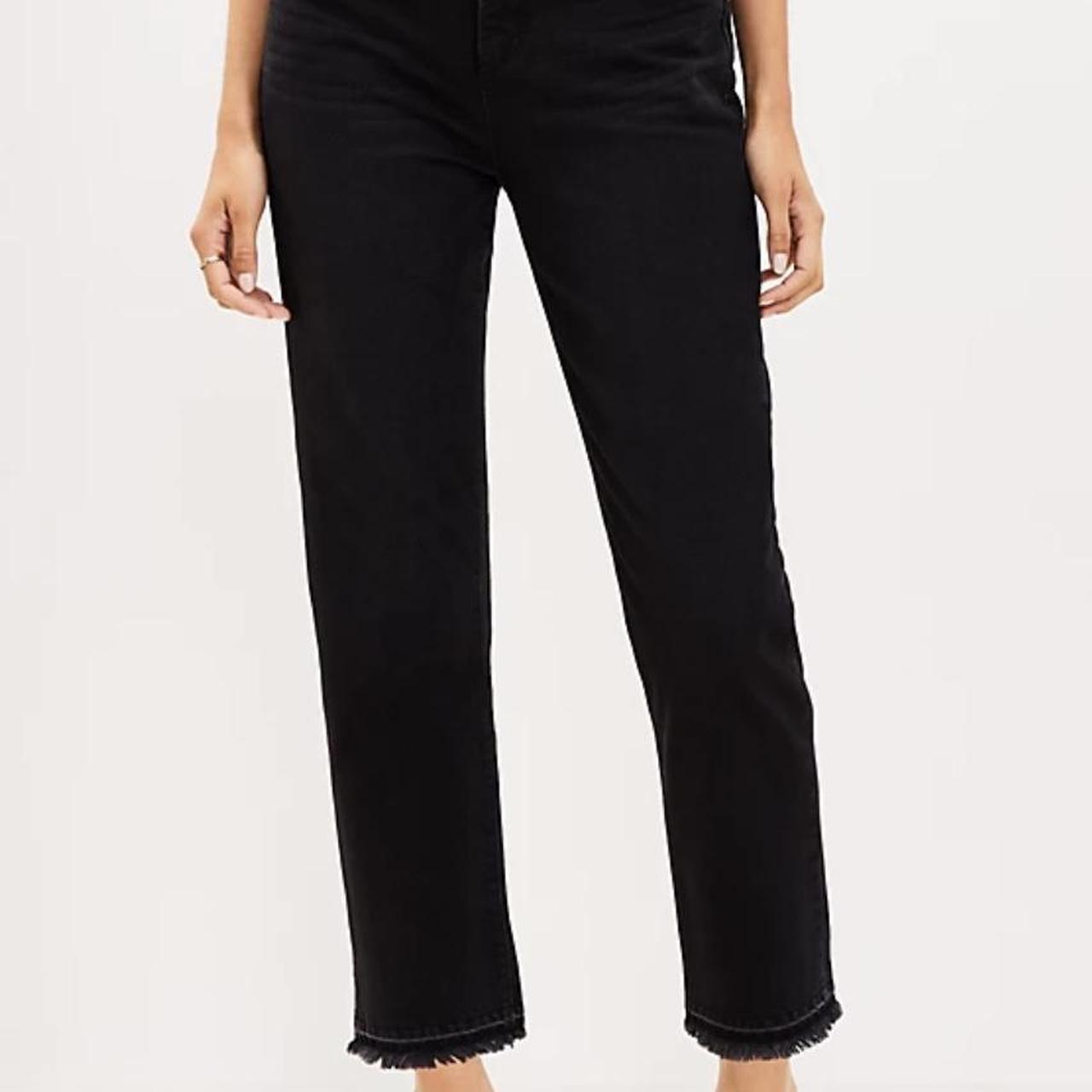 Loft straight 2024 leg jeans