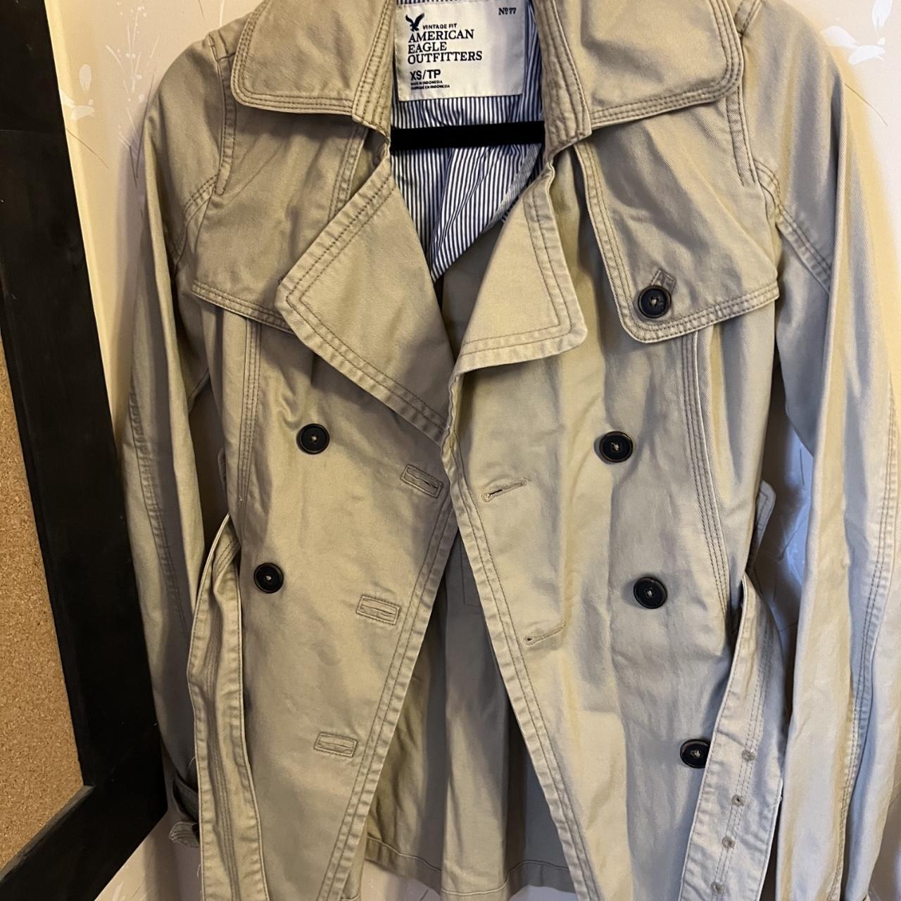 American Eagle Outfitters trench coat Great condition Depop