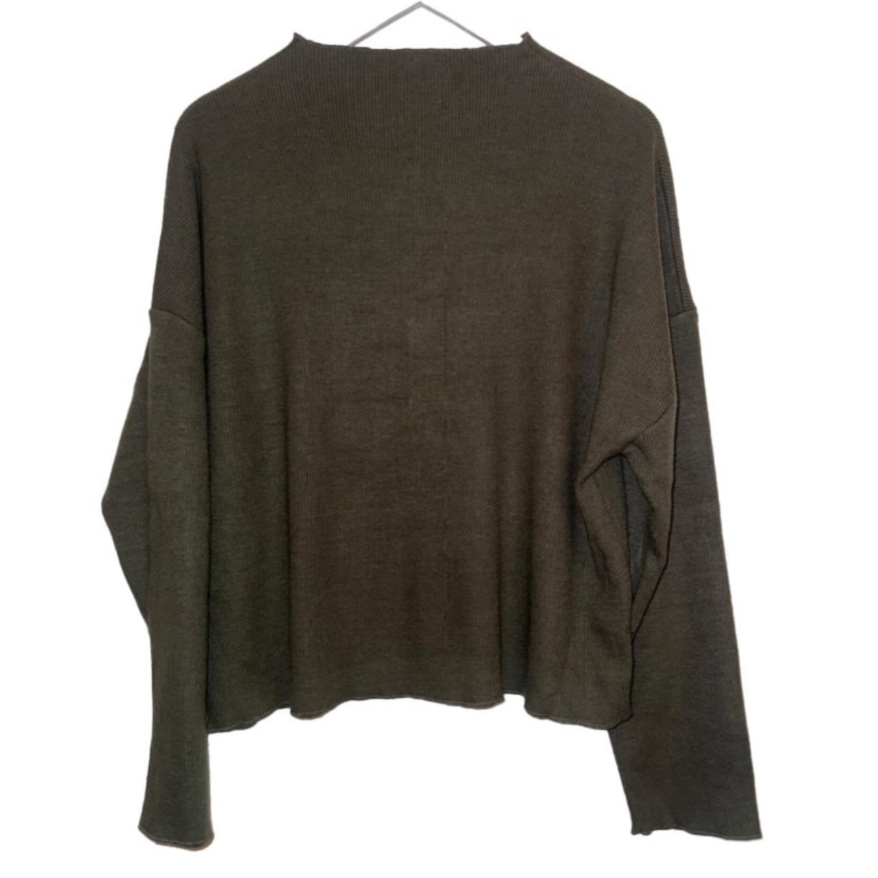 Zara khaki clearance jumper