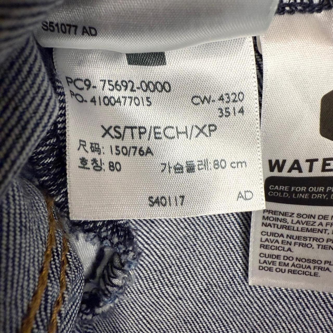 Preloved Women's Lightweight Jacket - Blue/Grey -… - image 6