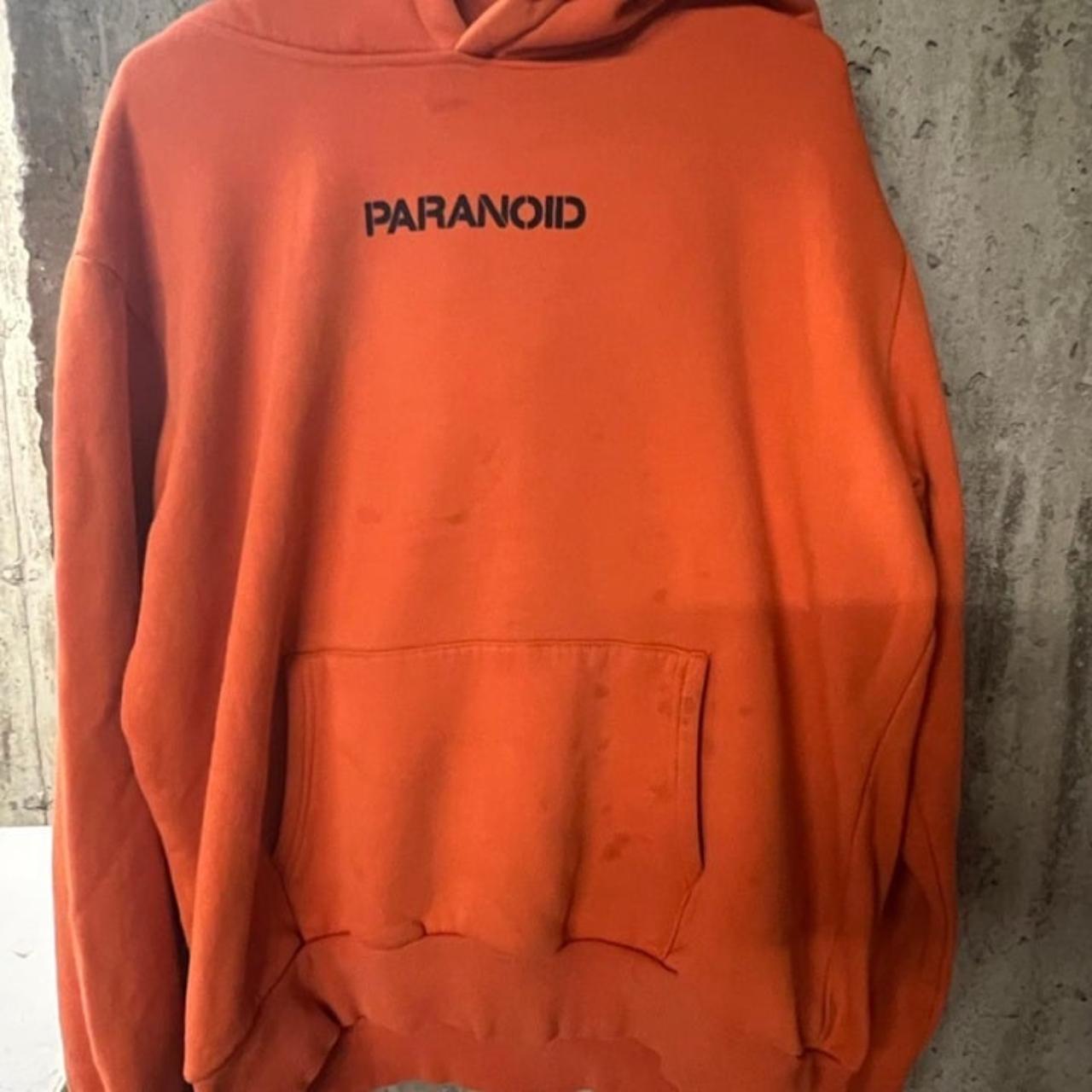 Orange anti social social club hoodie hotsell