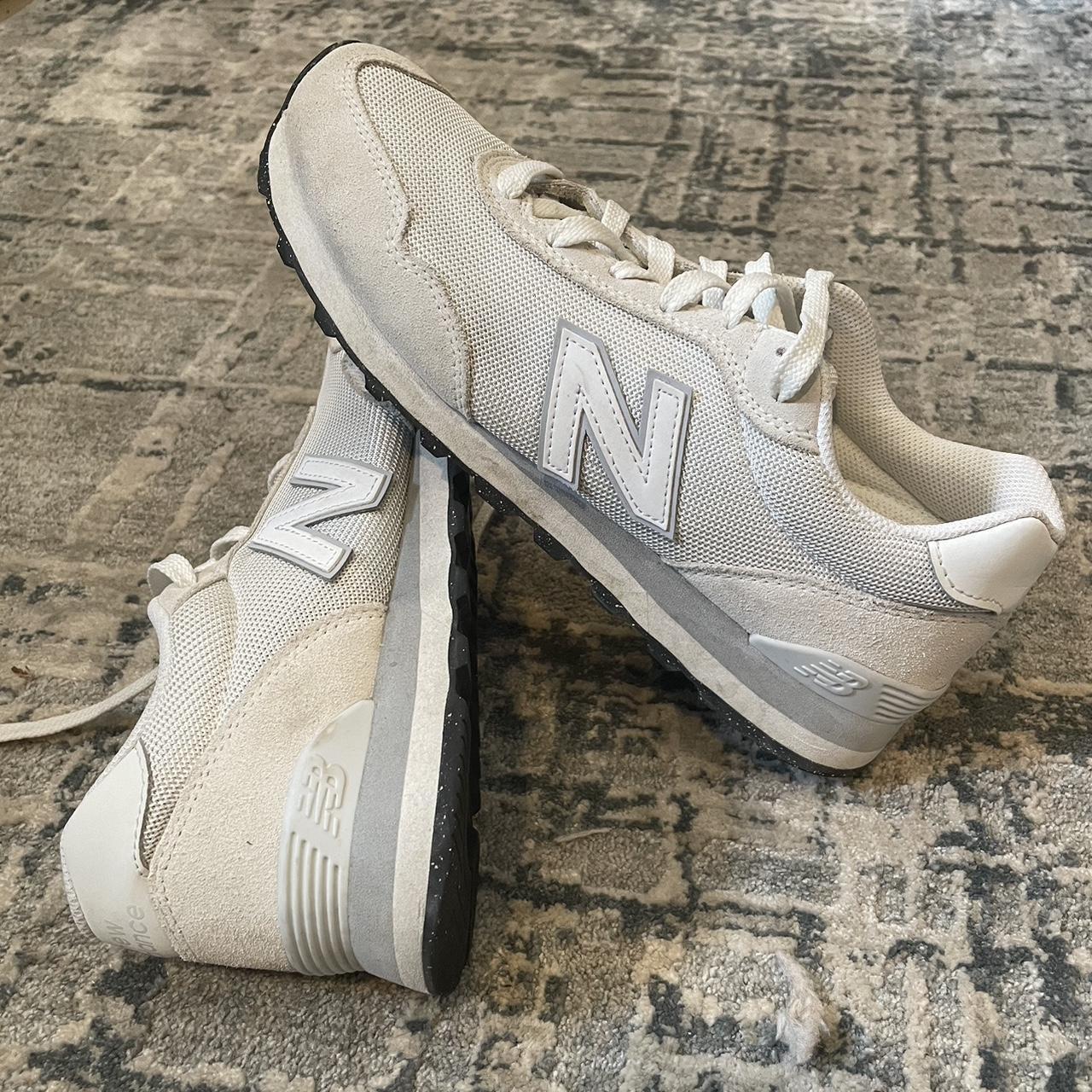 mens all white new balance