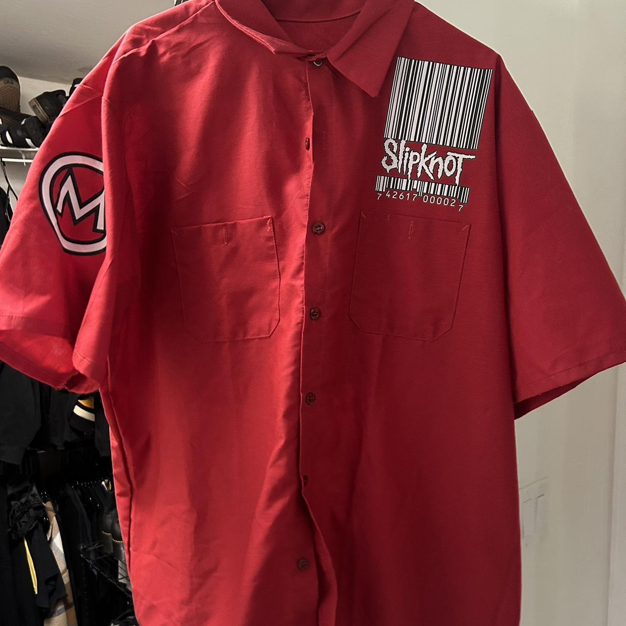 Slipknot Red Kap work shirt. Size 2x. Cool piece. | Depop