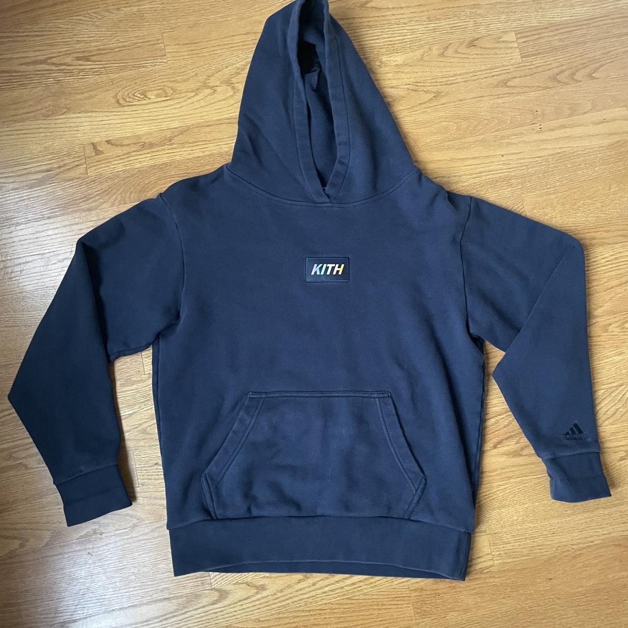 Blue discount kith hoodie