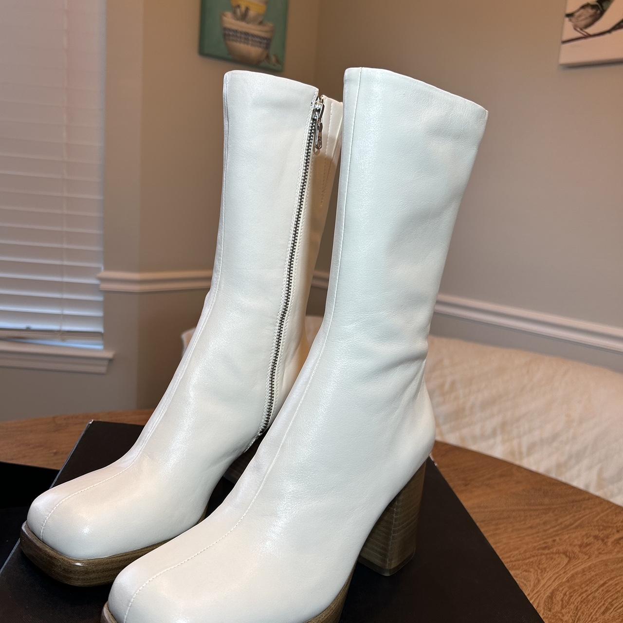 Rag and fashion bone boots white