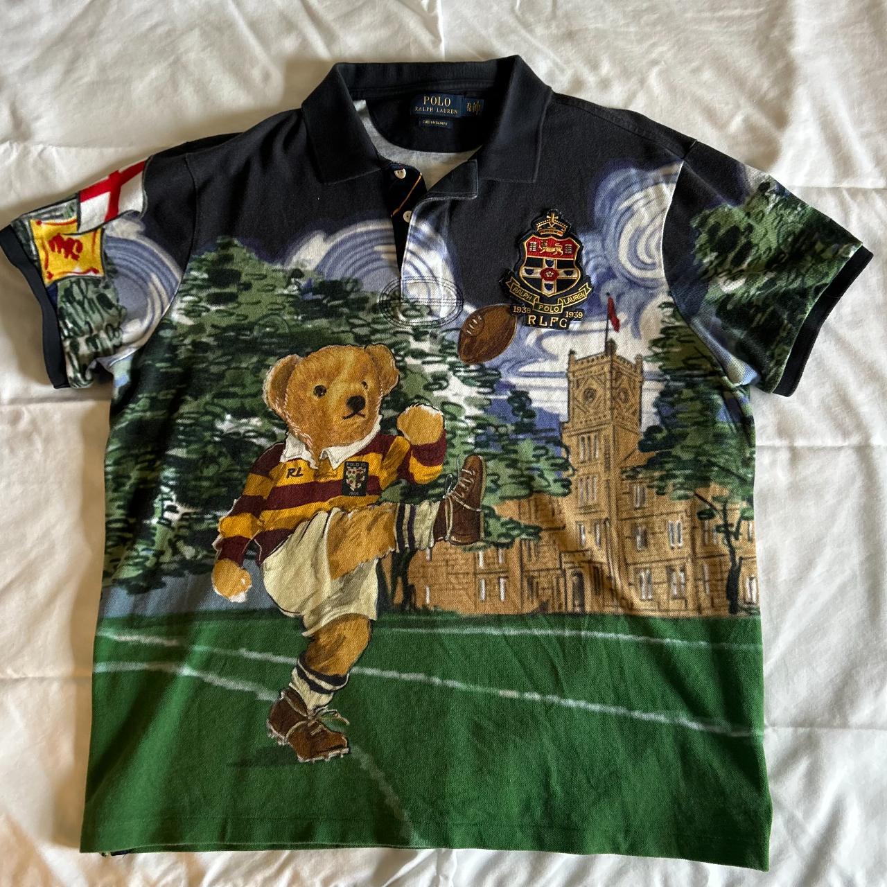 Kicker bear top polo shirt