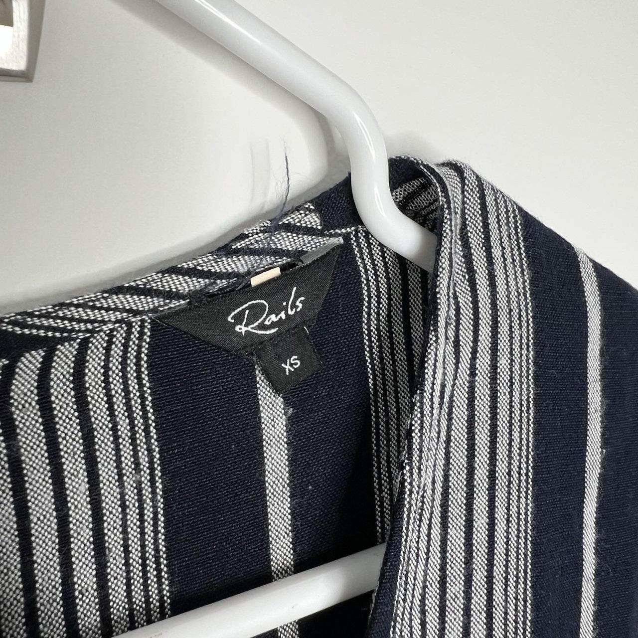 Rails Women's Jumpsuit - Blue - XS – Rails Linen … - image 3