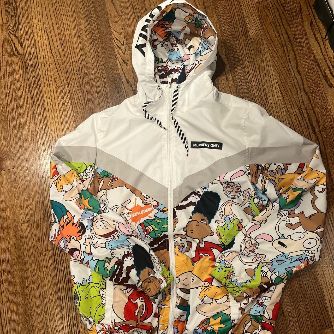 Rugrats Members Only store windbreaker hoodie